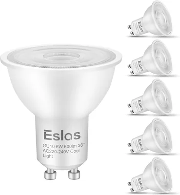 Eslas GU10 LED Bulbs 15% Off