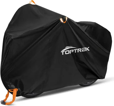 Toptrek Pokrowiec na Rower, Wodoszczelny 210D, Plandeka do Roweru, 200 x 110 x 70 cm, Wysokiej Jakości Ochrona Przed Słońcem - Best Deal