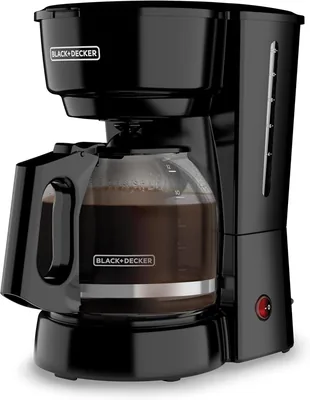 Cafetera Black+Decker CM0916B con Tecnología Vortex, Filtro Permanente y 12 Tazas - 46% Off