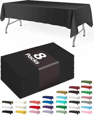 Pureegg Grad Tablecloth 8 Pack - Class of 2025