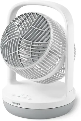 Philips Tischventilator Serie 2000: Stark und Superleise mit SilentWings-Technologie. 23 dB. Luftzirkulation. Neigbar bis 180°