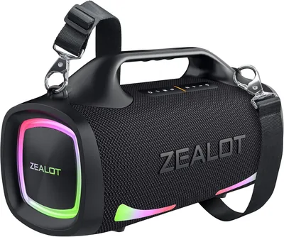 Zealot Bluetooth Speaker - 100W Stereo, 24000mAh Best Deal