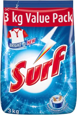 Surf Stain Removal Hand Washing Powder Detergent 3kg - 11% Off