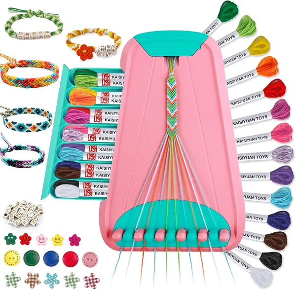 Friendship Bracelet Making Kit for Girls Ages 8-12