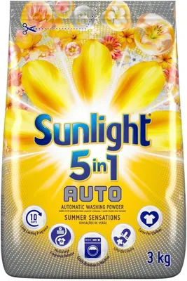 Sunlight 5-in-1 Summer Sensations Autowashing Powder 3kg Best Deal