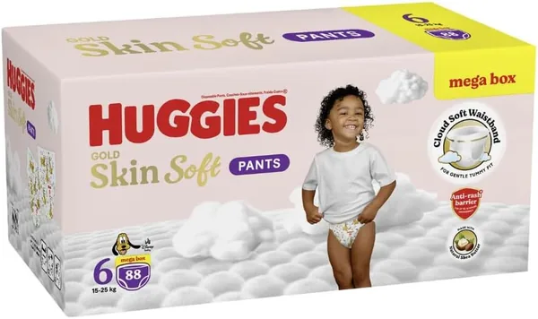 Huggies® Gold Disposable Nappy Pants - Size 6, 88 Pants Megabox (31% Off)