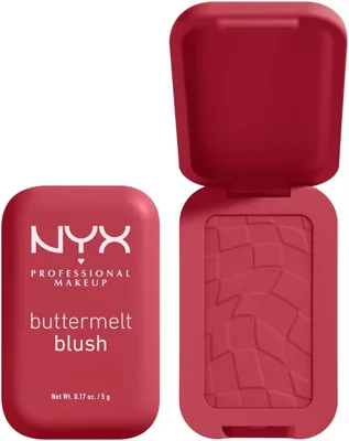 NYX Buttermelt Blush: 12H Wear, Seamless Blend