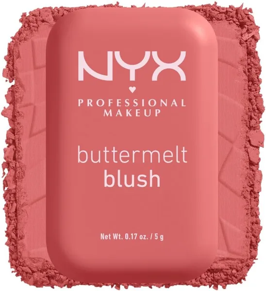 NYX PROFESSIONAL MAQUILLAGE - Blush en poudre enrichi avec beurre de mangue, de noisette et de karité - Texture fondante - Vegan