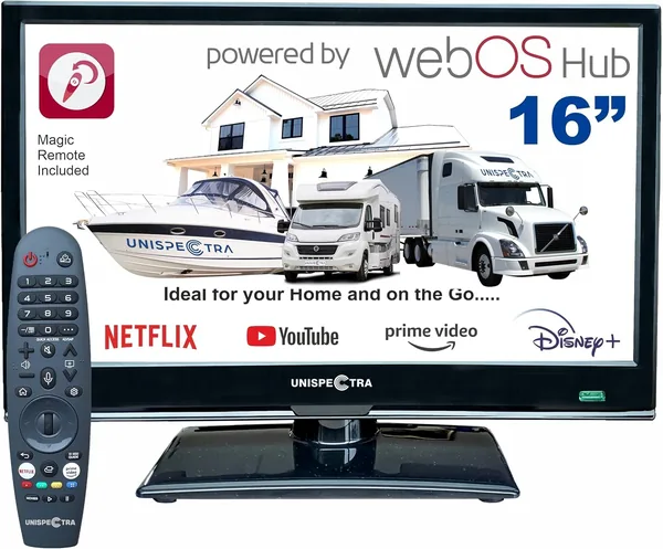 Unispectra 16 inch Smart TV (webOS)
