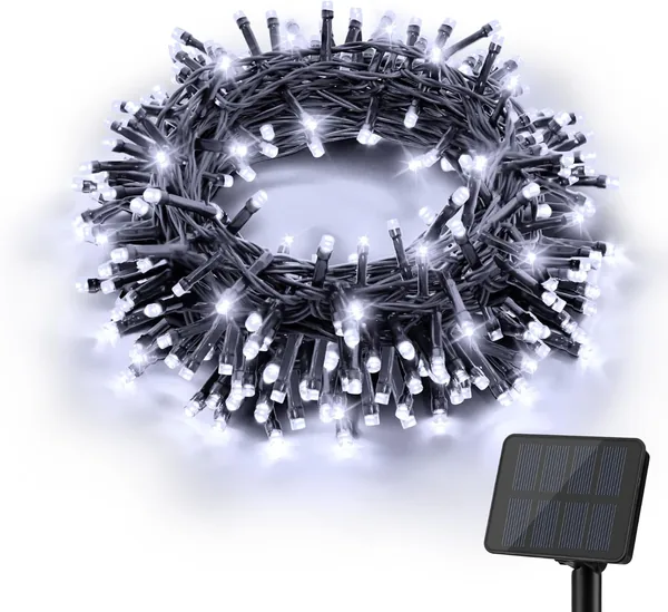 Gcstnn Solar String Lights Outdoor