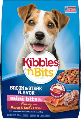 Kibbles 'n Bits Mini Bites Small Breed Dry Dog Food 3.5 lb Best Deal