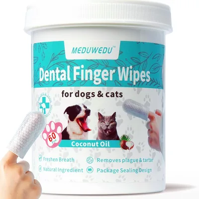 MEDUWEDU Dental Care Finger Wipes 60 Counts - Best Deal
