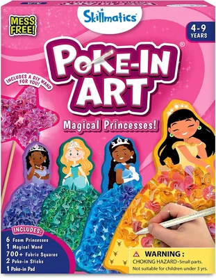 Skillmatics Poke-in Art Magical Princesses DIY Craft Kit Best Deal