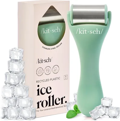 Kitsch Ice Roller for Face, Redness Reducer, Migraine & Puffy Eye Relief