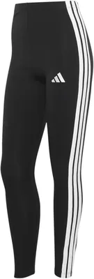Adidas damlökar Essentials 3-strippar Cotton Leggings - Best Deal