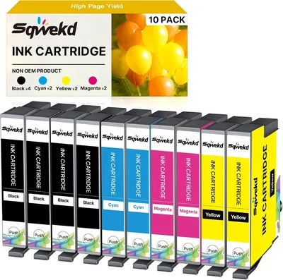 Cartucce compatibili Sqwekd per Epson XP 2200 WF 2930 WF 2910 604XL (Compatibili con Epson 604 XL)