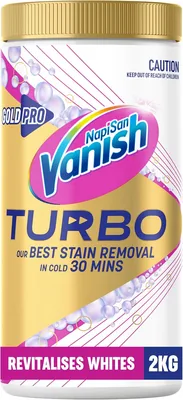 Vanish NapiSan Gold Pro Turbo Oxi Action Stain Remover 2kg