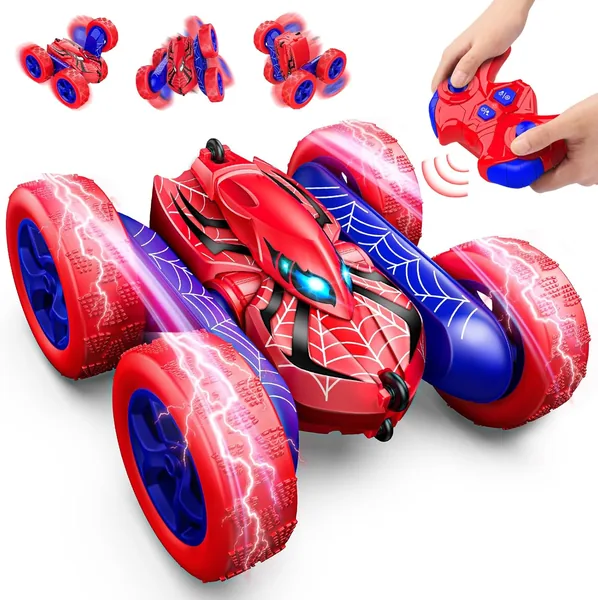 Dreamlandia Coche RC para Niños de 3 a 12 Años, 2.4GHz, Rotación 360°, Luces - Camión Monstruo Toy