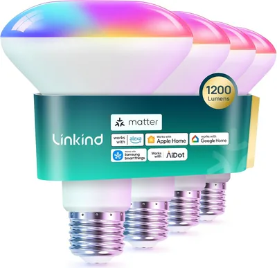 Linkind Matter BR30 Smart Bulbs - 4 Pack Best Deal