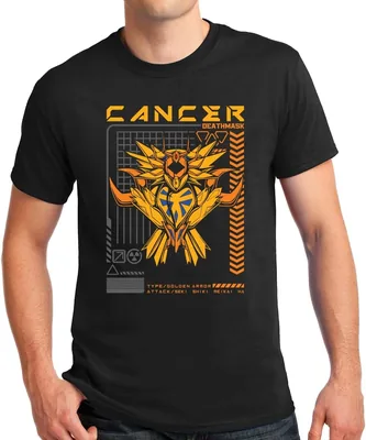 Playera Armadura Dorada Cancer - Mejor Precio