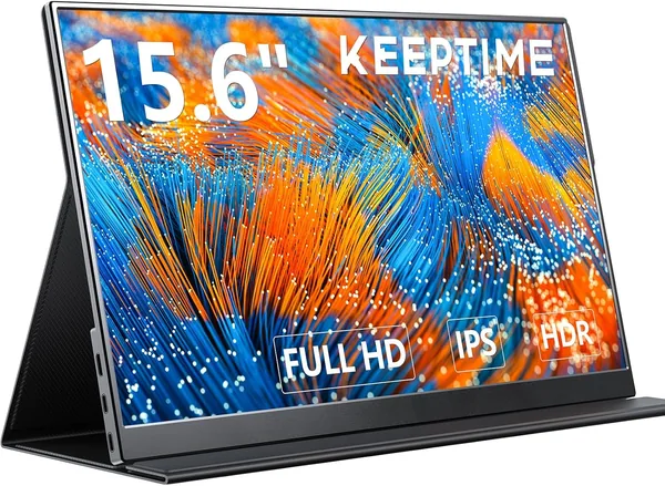 KEEP TIME Mobile Monitor 15.6 inches IPS LCD Panel