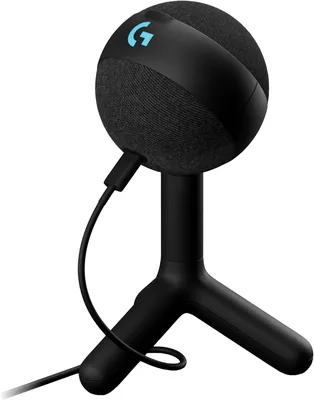 Logitech G Yeti Orb, Micrófono Condensador RGB con LIGHTSYNC para Juegos, USB para Streaming