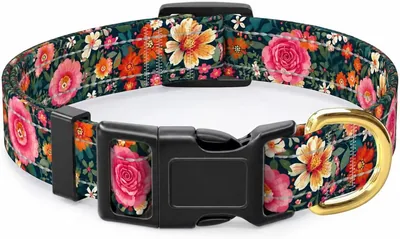 TMOODEL Reflective Dog Collar - Cute Floral Design for Small Dogs - Best Deal