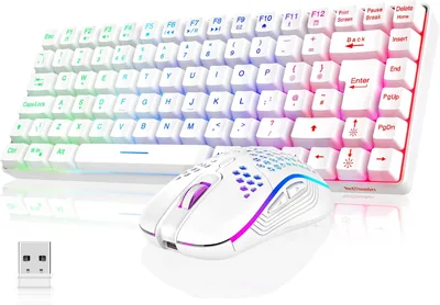 RedThunder K84 Wireless Gaming Keyboard & Mouse - Rainbow Backlight Best Deal