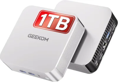 GEEKOM A8 Mini PC 15% Off - Ryzen 7 8745HS, 1TB SSD