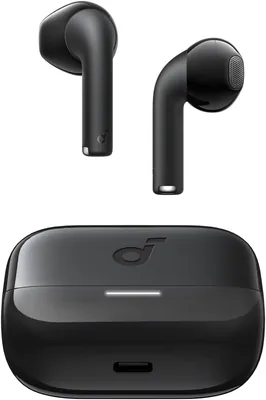 Soundcore K20i by Anker, Semi-in-Ear Earbuds, Bluetooth Wireless, 36H Playtime, Fast Charge, Clear S