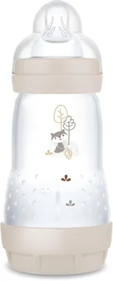 MAM Easy Start Bottiglia Anticolica da 260 ml per Allattamento Misto, Riduce le Bolle d'Aria e il Rischio di Coliche