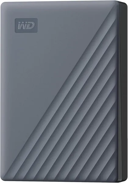 WD 6TB My Passport USB-C Compatible, Disco Duro Externo Portátil, USB 3.2 Gen 1/USB 3.0, Respaldo y Protección de Contraseña, Para