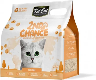 Kit Cat 2nd Chance Pea Fibre Cat Litter 2.5 kg