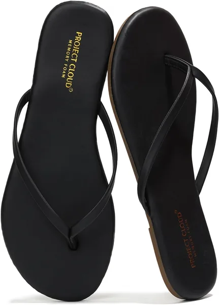 Project Cloud Flip Flops for Women Footwear- Lightweight and Memory Foam Insole Sandals