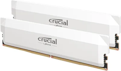 Crucial Pro RAM DDR5 32GB Kit (2x16GB) 6000MHz, Intel XMP 3.0, Desktop Memory (PC) - 30% Off