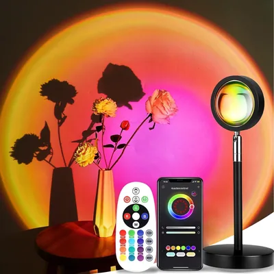 Sunset Lamp Projector 16 Colors APP Control Best Deal