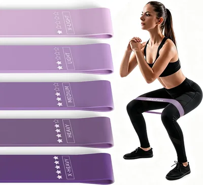 Resistensband för hemfitness, 34% avrundad - Elastic Exerciseband