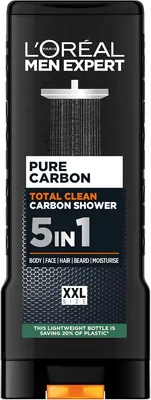 Żel pod prysznic L'Oréal Paris Men Expert Total Clean, 400 ml