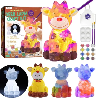 Deer Lamp Painting Kit for Kids