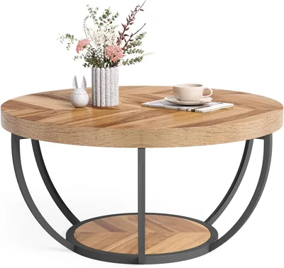 LITTLE TREE Rundes Kaffee-Tisch 32 Zoll - 43% Rabatt