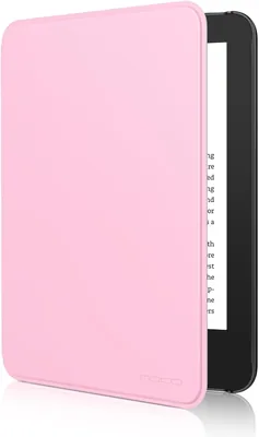 حالة MoKo تناسب Kindle جديد تمامًا 6 بوصة (إصدار 2024/2022) ، غطاء قشري خفيف الوزن مع إيقاظ تلقائي للنوم لـ Kindle