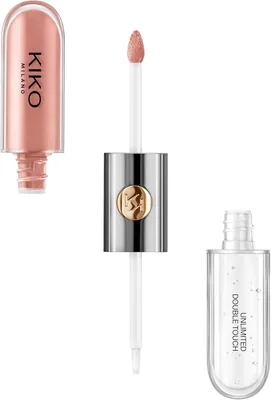 KIKO Milano Unlimited Double Touch 102 Liquid Lipstick 2 Étape Finition Luminous Tenue Jusqu'à 12 Heures Sans Transfert Coloré