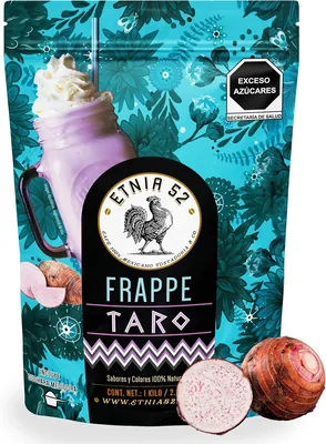 Frappe en Polvo Instantáneo - Sabor Taro | 1 kg | Libre de gluten | 15% Off