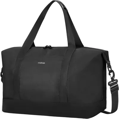 ECOHUB Ryanair Cabin Tas 40x30x20, 24L Vouwbare Reiszak, Waterdicht Weekendtas met Verwijderbaar Natte Beutel, Lichtgewicht Sport