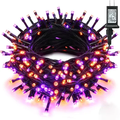 DAHAN Guirnalda de Luces Halloween, 20M 200 LED 8 Modos Impermeable