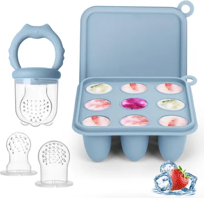 Baby Fruit Food Feeder Breastmilk Popsicle Molds - 21% Off