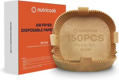 Nutricook 150pc Air Fryer Liner - Water/Oil Proof, 10% Off