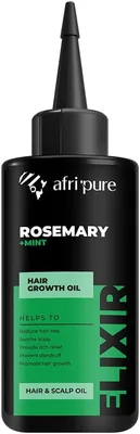 Afri Pure Hair & Scalp Oil Elixir 100ml (Rosemary & Mint) - Best Deal