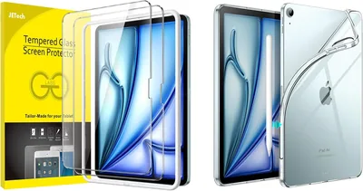 JETech iPad Air 11" M4/M3/M2 Screen Protector & Case Bundle - Best Deal