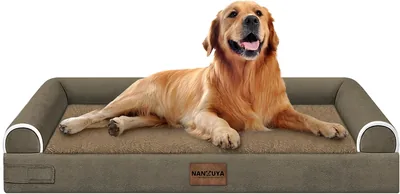 Large Dog Bed Orthopedic Washable XL Memory Foam Couch